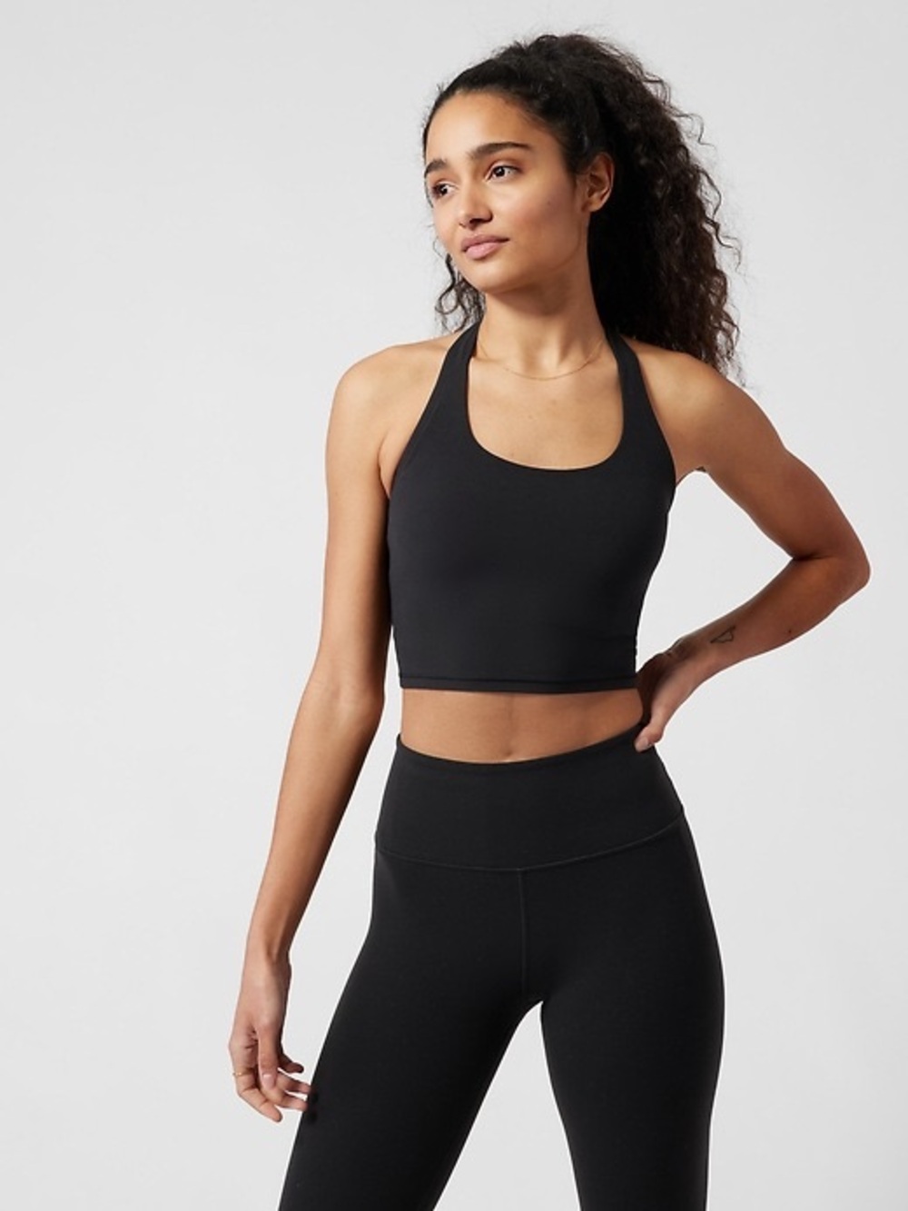 Athleta Halter Crop